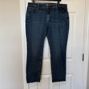 Old Navy Women’s Boyfriend Midrise Boyfriend Jeans Sz 14 Like new